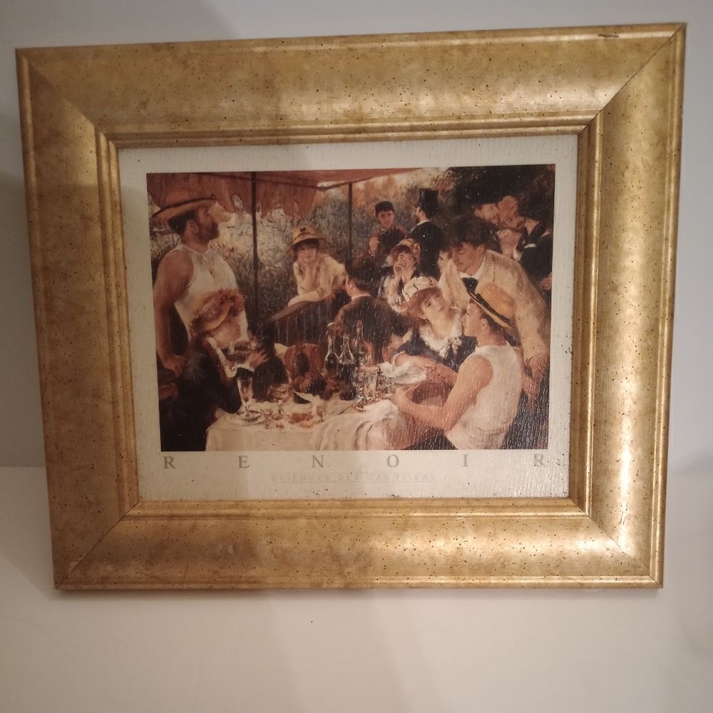 🖼️Gorgeous Vintage Renoir Reproduction Giclee Wall Art